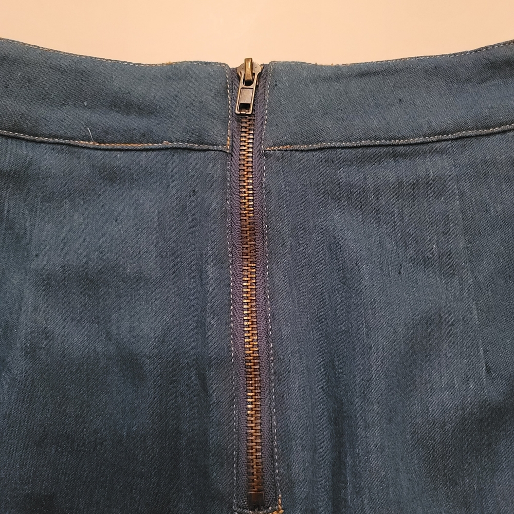 Skylar + Madison Y2K Mini Jean Skirt - Picture 6 of 7